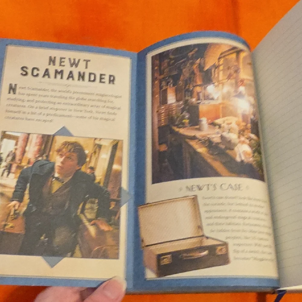 Newt Scamander Brown Hardcover Ruled Journal